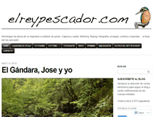 Tablet Screenshot of elreypescador.com